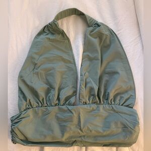 Edikted Sage Green Halter Top